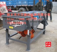 『通知』三層四出口直線篩已發(fā)貨，保溫材料廠戴經(jīng)理請注意接收