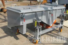 山東220V直線振動(dòng)篩已發(fā)貨，張經(jīng)理請注意查收！