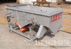 陜西小型直線篩已發(fā)貨，李經(jīng)理請注意查收！