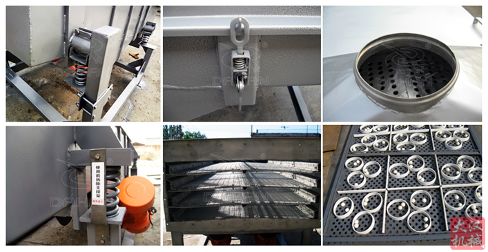 簸箕狀直線篩產品細節(jié)