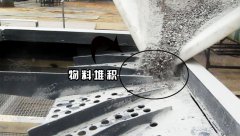 <b>直線振動(dòng)篩在篩分物料時(shí)為什么會(huì)出現(xiàn)堆積？</b>