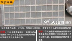 直線篩網(wǎng)架選擇方法？